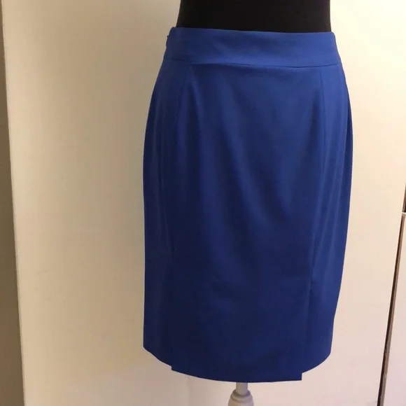 Banana Republic Cobalt / Royal Blue Pencil Skirt - Picture 6 of 12
